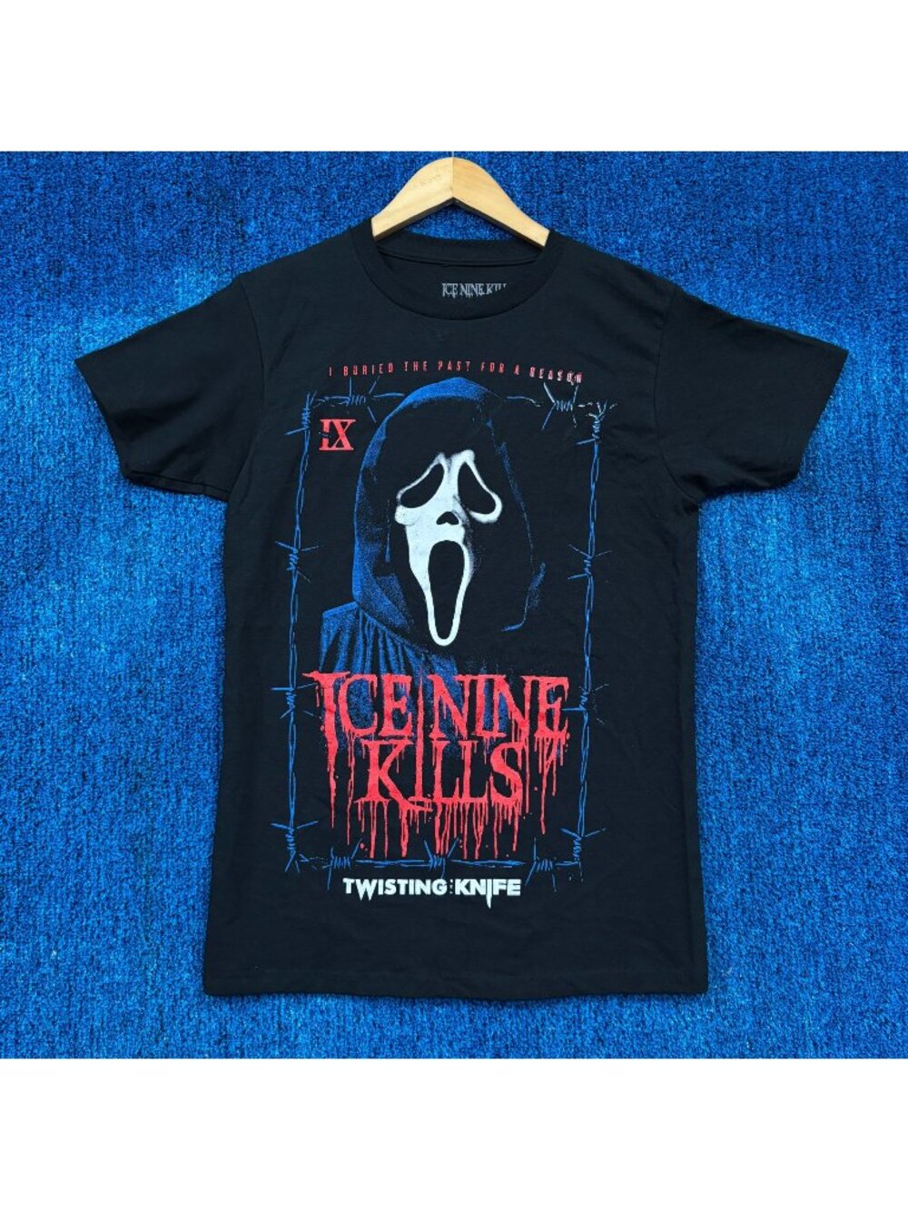 Ghost Face x Ice Nine Kills Twisting the Knife Scream Tee S